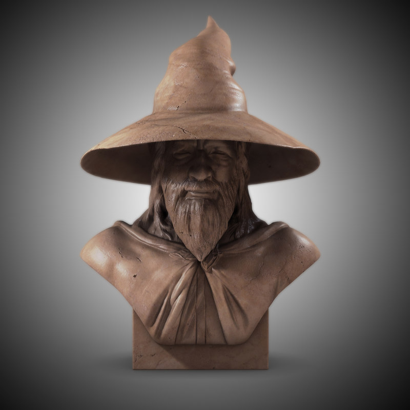 gandalf-wizard-tolkien-3d-model