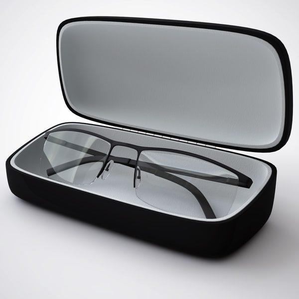 eyeglasses case 3d model