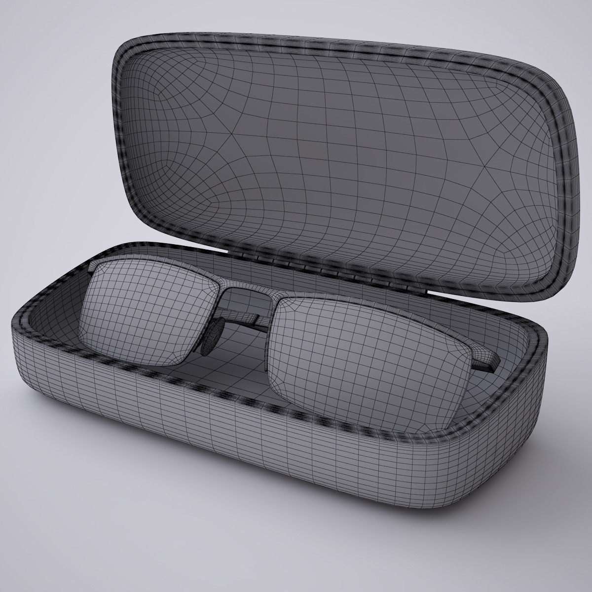 eyeglasses case 3d model