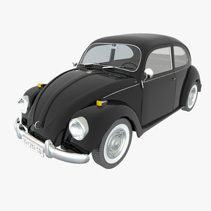 beetle 1967 3d model