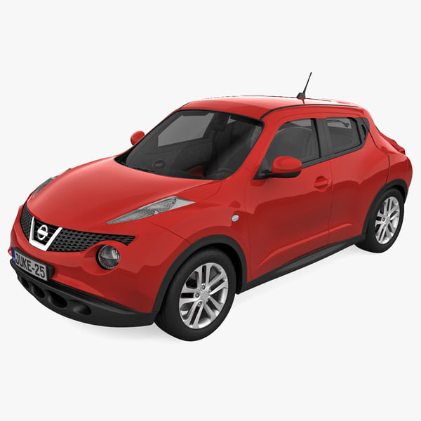 3d model nissan juke