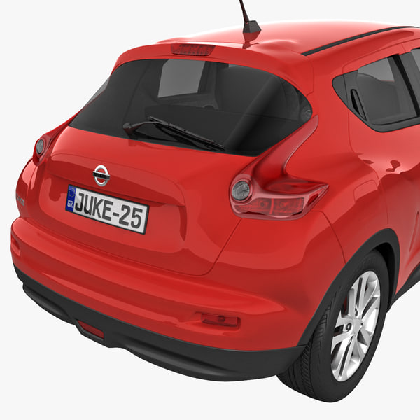 3d model nissan juke
