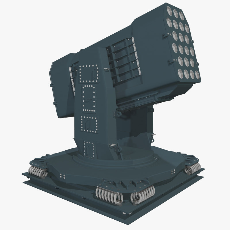 3d Model Missile Launcher