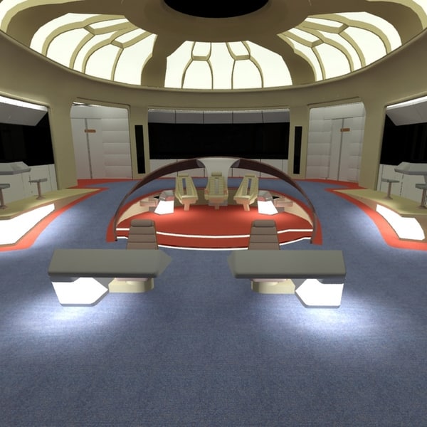 Star Trek Enterprise Bridge