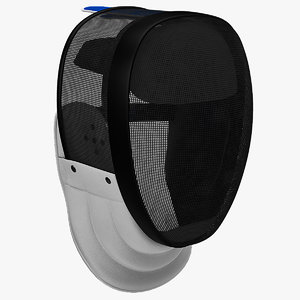 fencing mask 3d 3ds