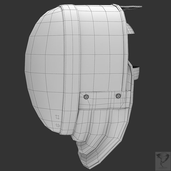 fencing mask 3d 3ds