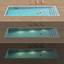 3d swimming pool model
