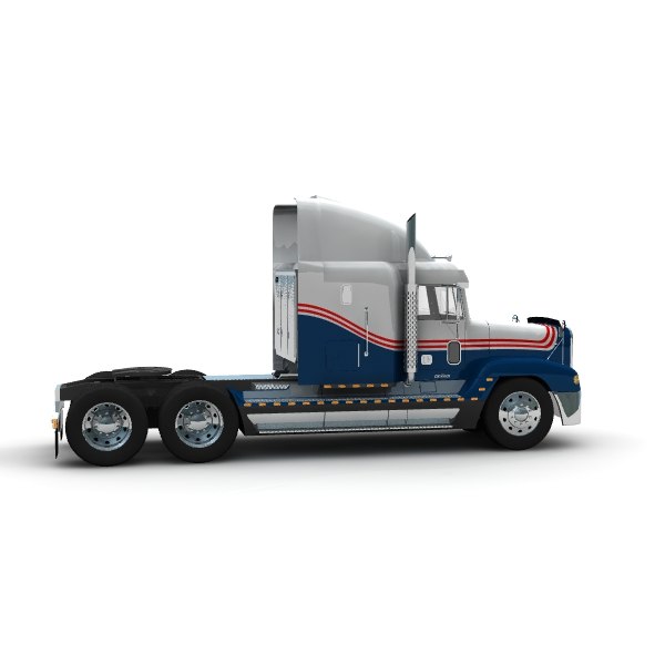 3d truck freightliner model