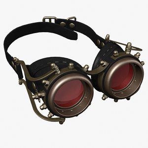 max steampunk goggles