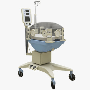 3d model of infant incubator pc 307