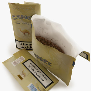 tobacco package 3d model