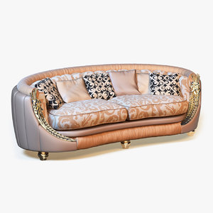 3d photorealistic sofa