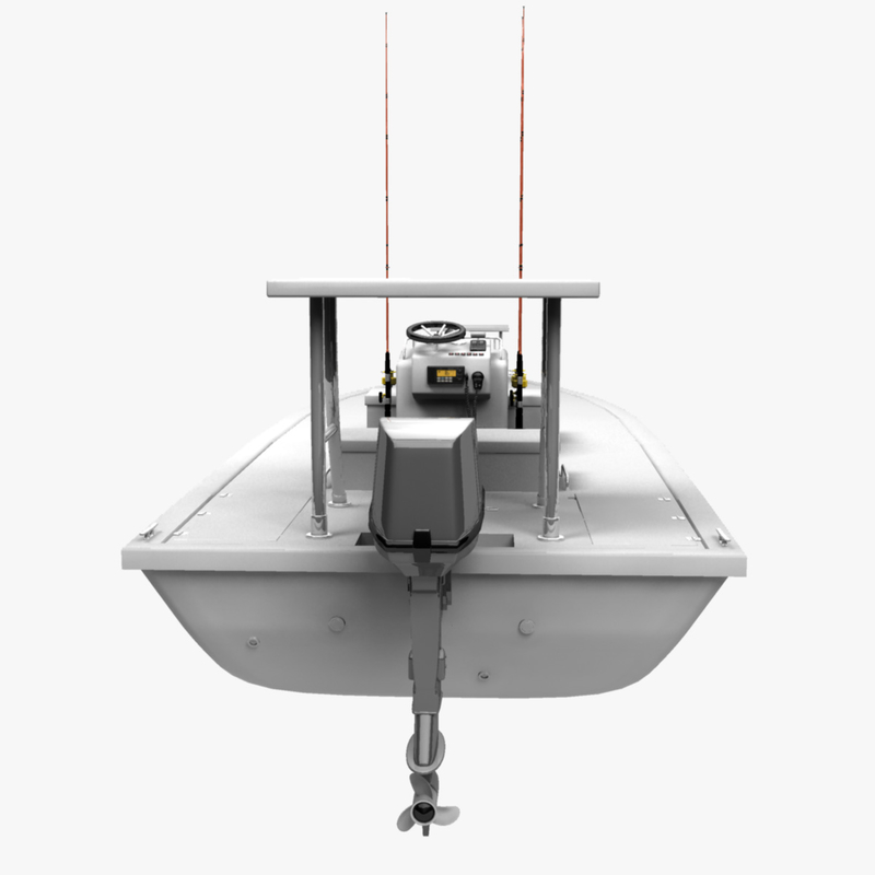 obj saltwater flats boat