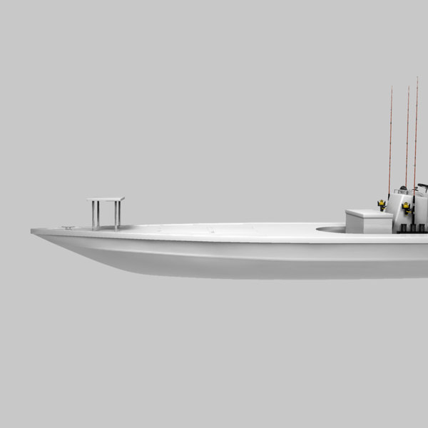 obj saltwater flats boat