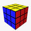 rubik s cube 3d obj