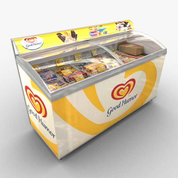 Download obj ice cream freezer