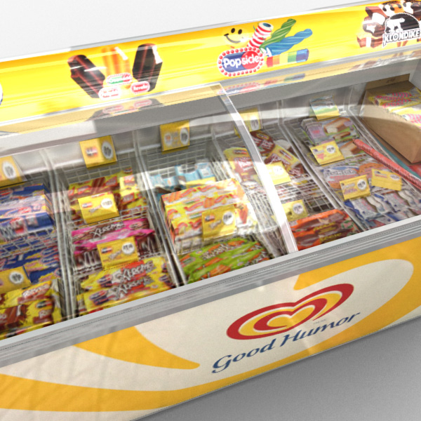 obj ice cream freezer