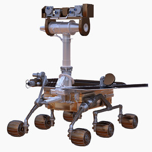 3ds max nasa mars rover spirit