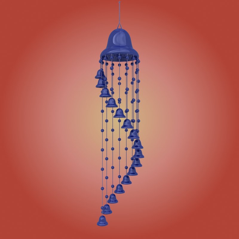 Chime Bells 3d Max Wind Chime Bells 3d Max