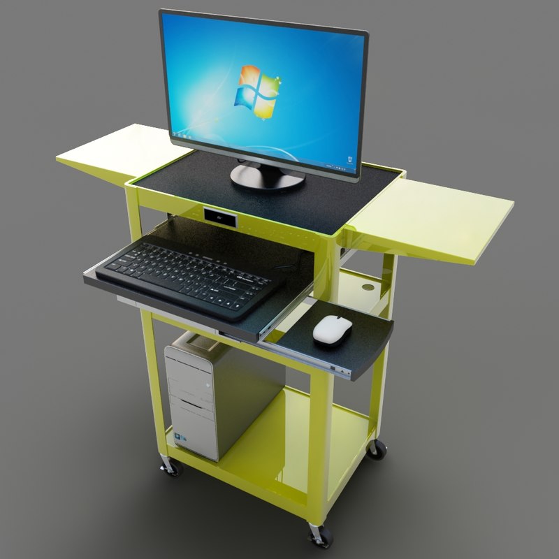 max computer monitor cart