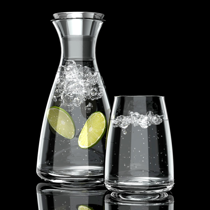 Obj Carafe Glass Water - D Obj Carafe Glass Water obj carafe glass water - d obj carafe glass water