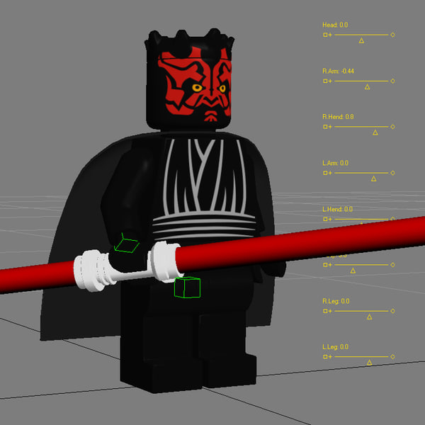 lego darth maul fight