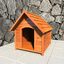 3d wooden doghouse