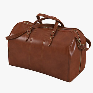 max leather travel bag