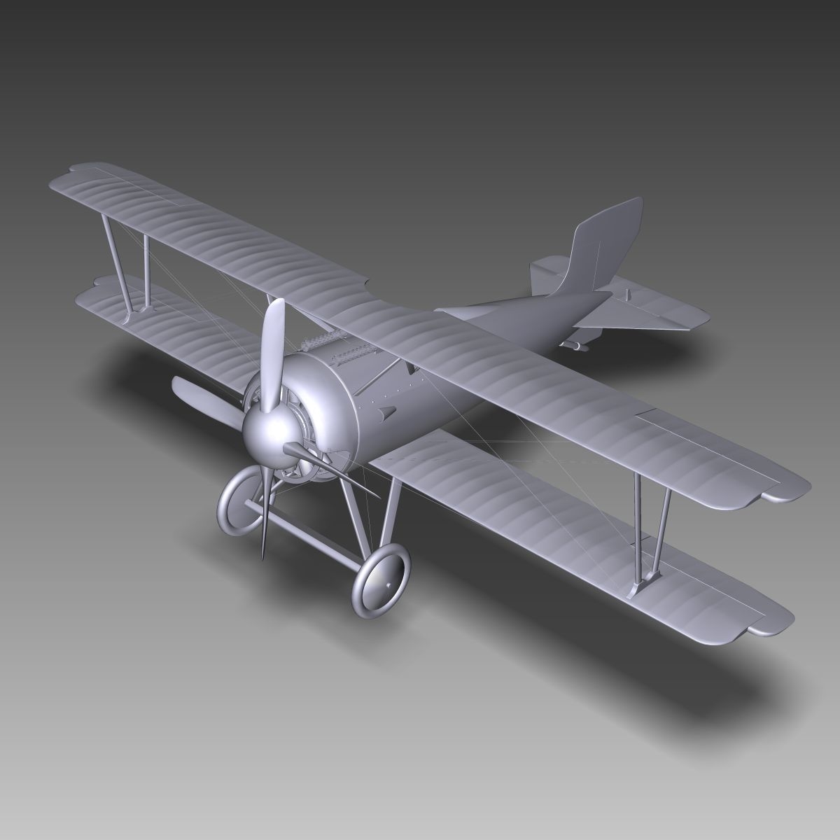 3d model siemens schuckert d iv