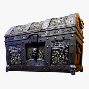 3ds max treasure chest