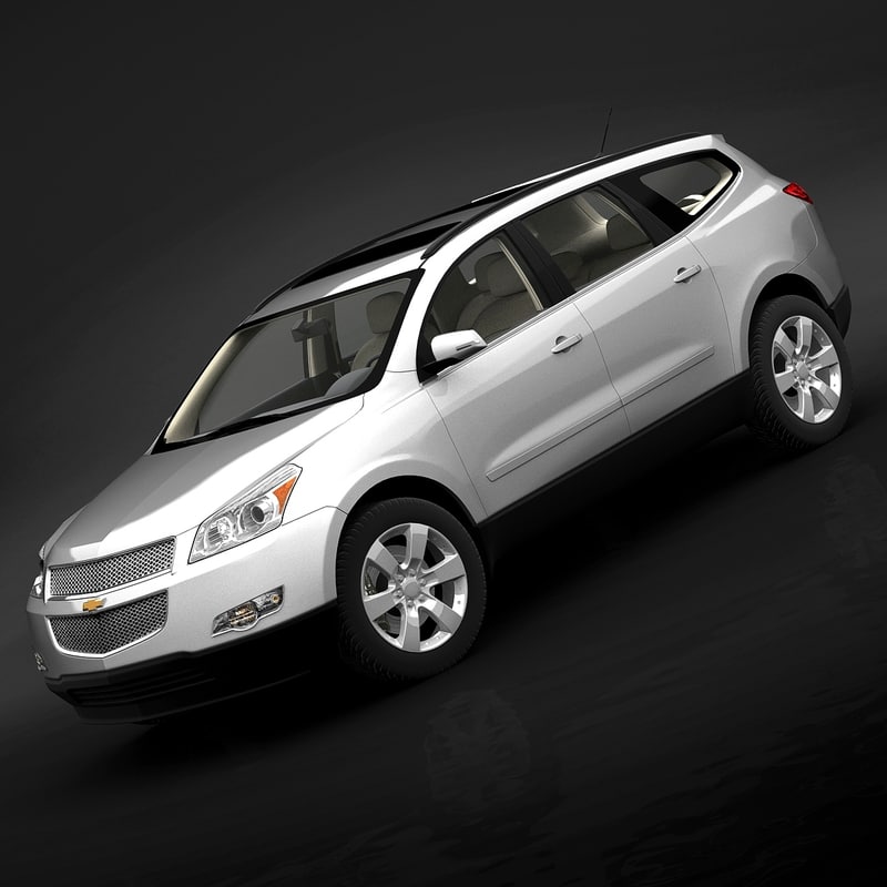 chevrolet traverse 2009 3d model