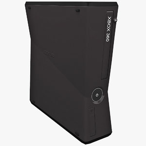 xbox 360 slim 3d model