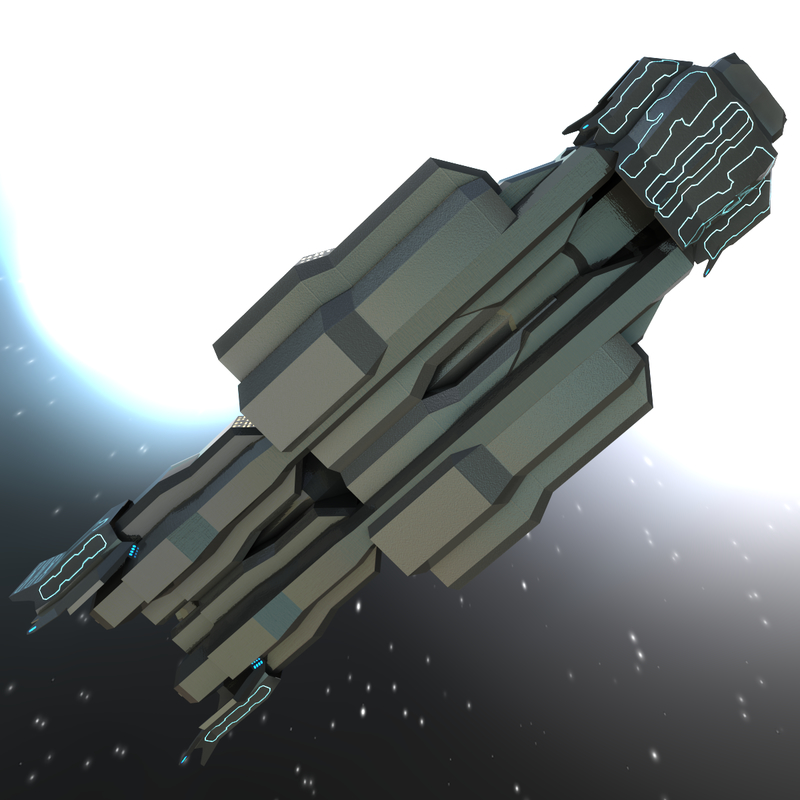spacecraft craft space 3d model