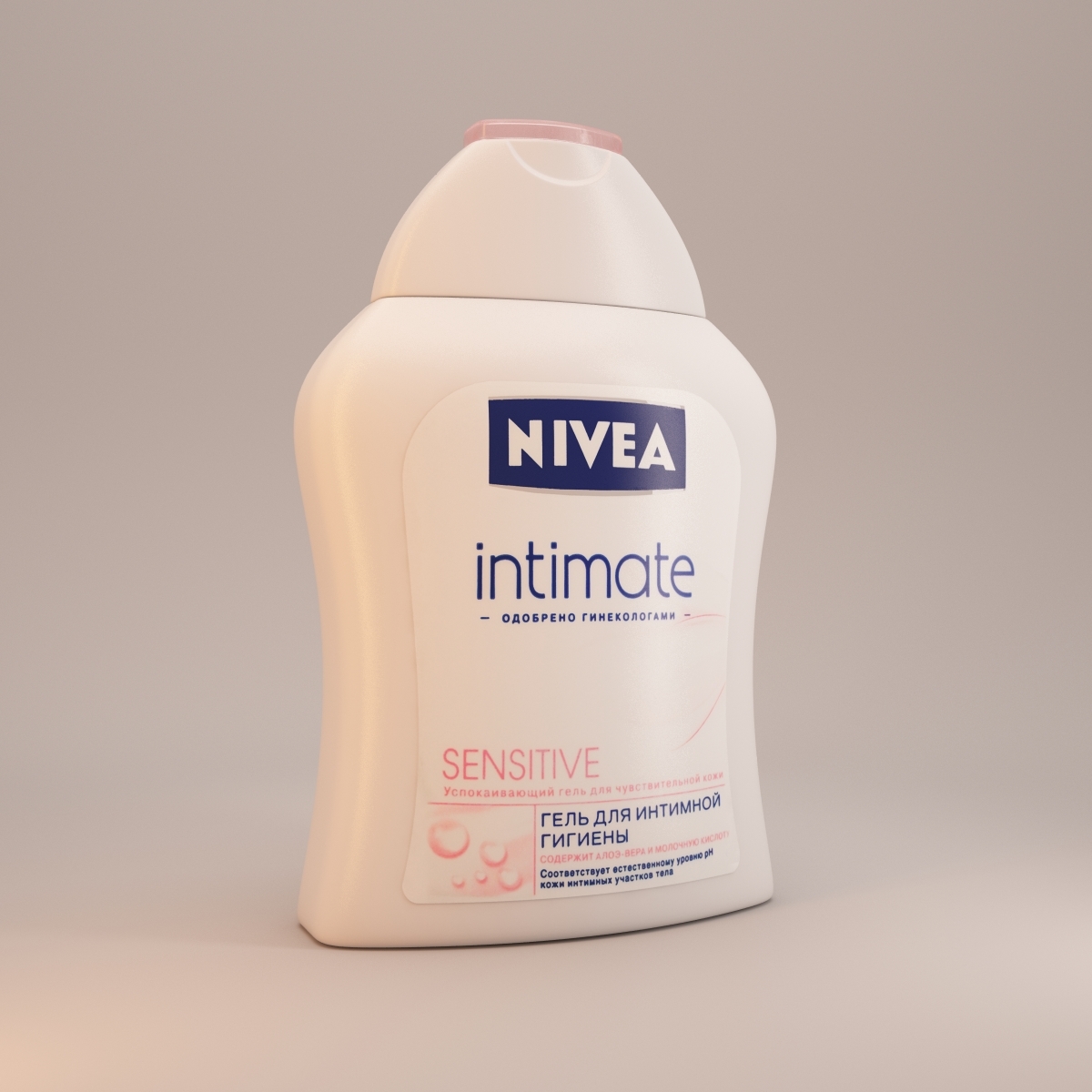 nivea intimate 3d model
