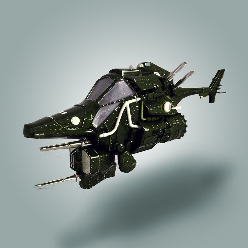 car free hover 3d model fi helicopter sci 3d model fighter