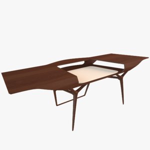 3d model ceccotti manta desk