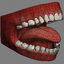 mouth teeth tongue animation 3d max
