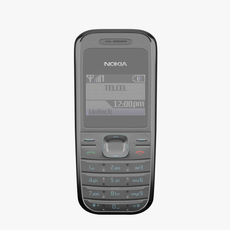 nokia 1208 3d max