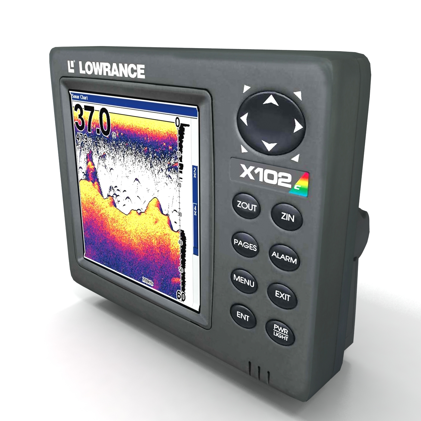 max lowrance fish finder