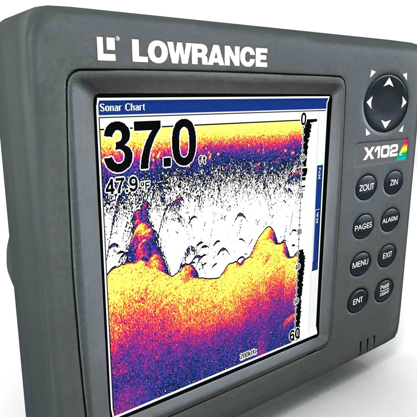 max lowrance fish finder