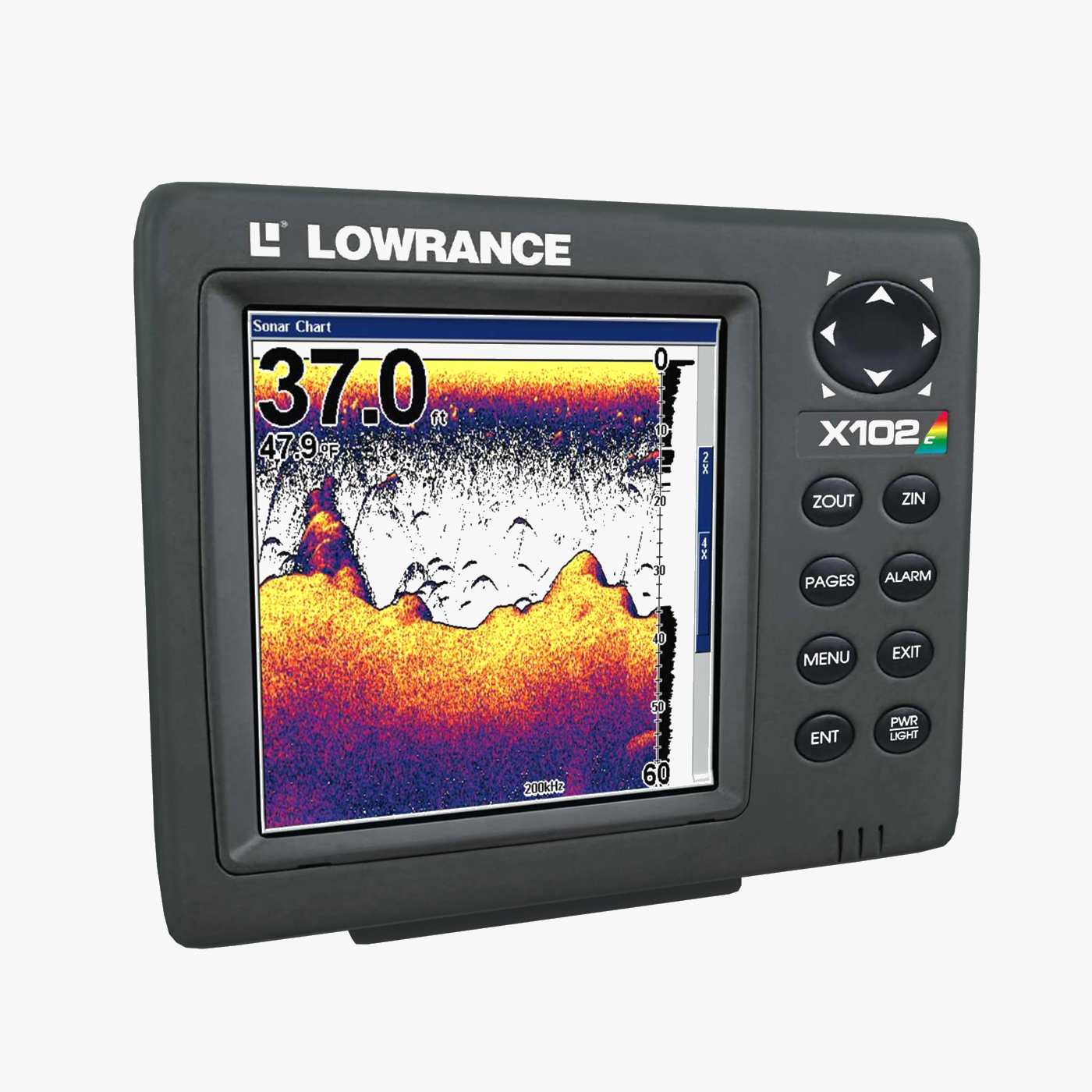 max lowrance fish finder