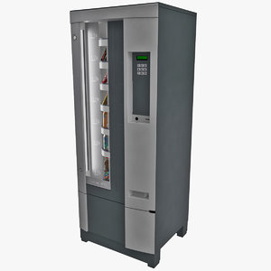 3d model vending machine 3