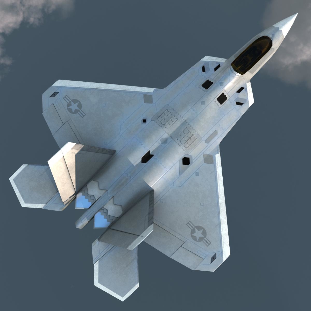 f-22 raptor 4 fighter 3d 3ds