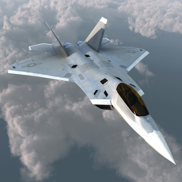 f-22 raptor 4 fighter 3d 3ds