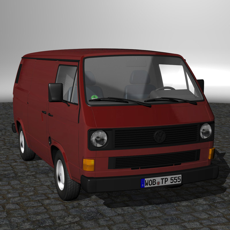 t3 van 3d model