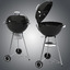 weber touch grill set 3d 3ds