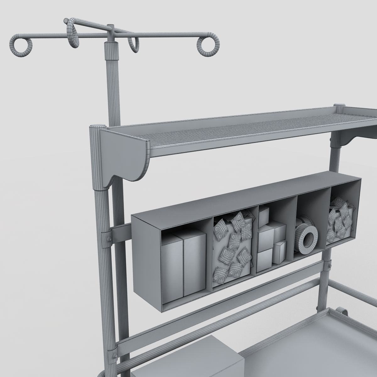 max medical supply cart 1