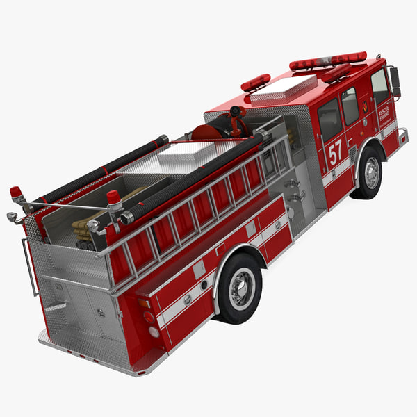 truck modelled 3d model