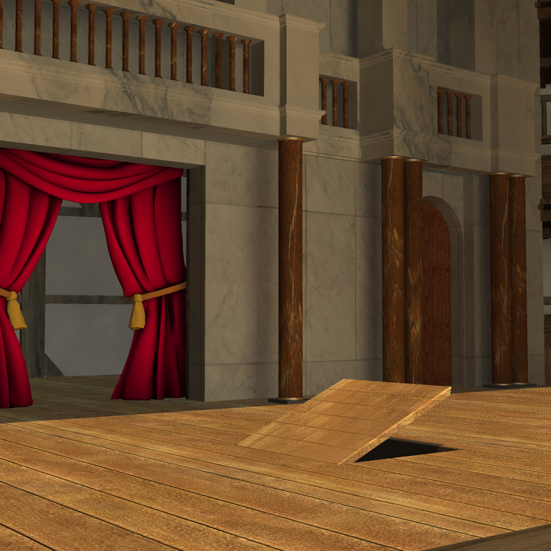 globe-theatre-3d-model