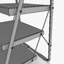 3d ladders step model